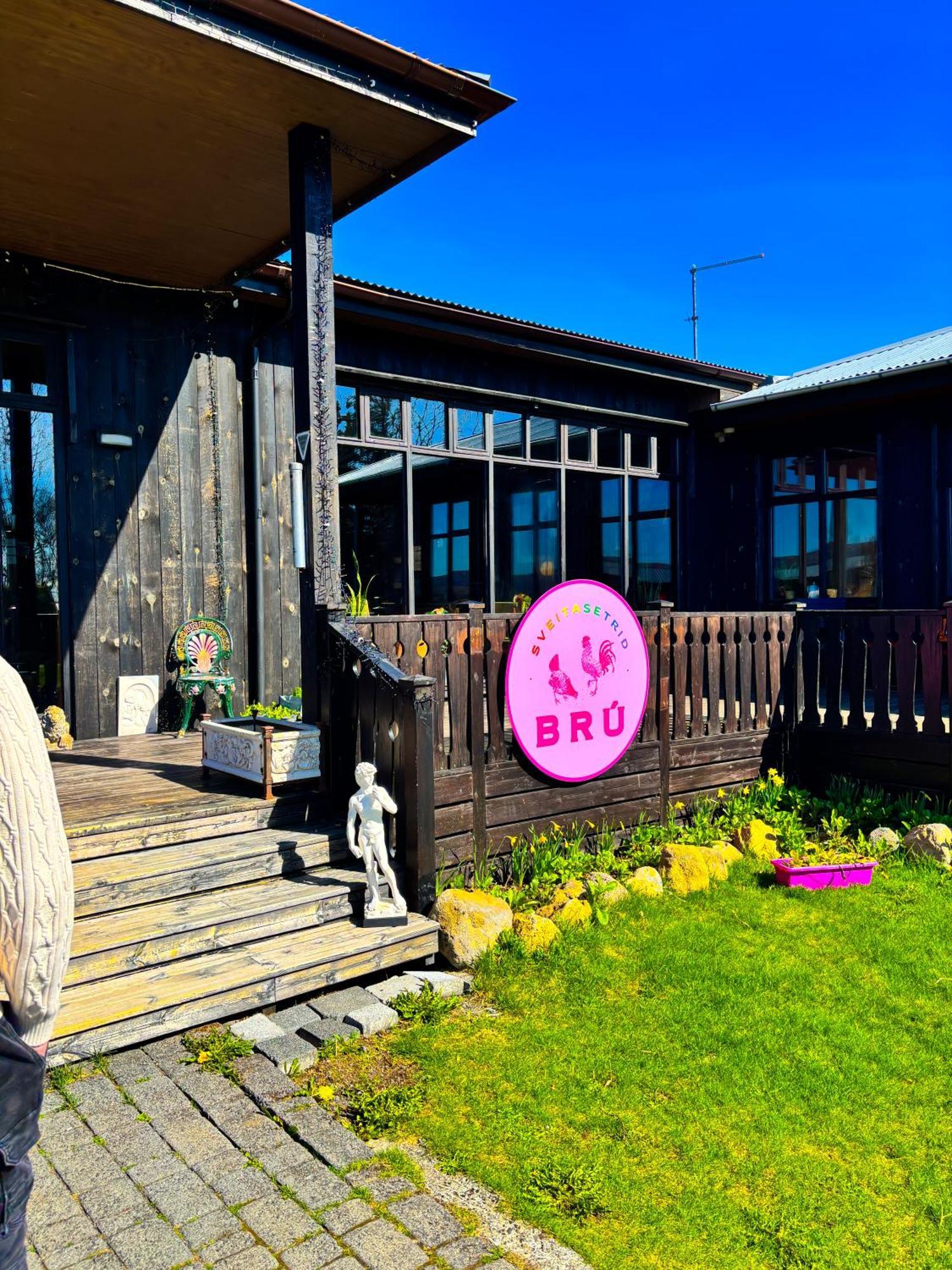 Bru Country Estate Hotel Selfoss Exterior foto