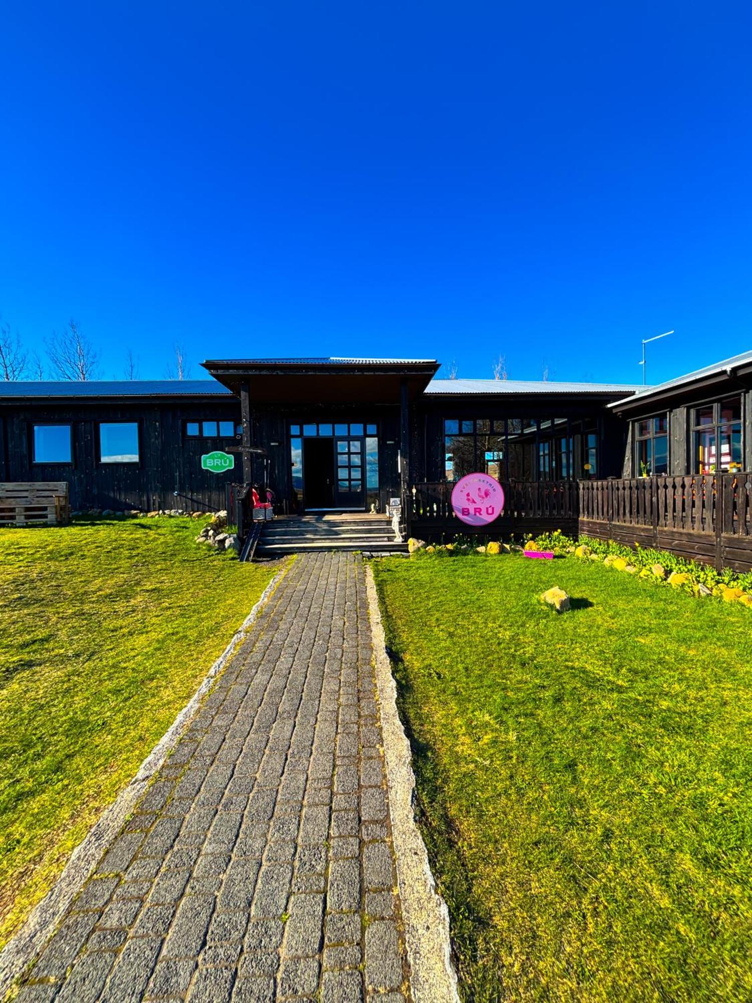 Bru Country Estate Hotel Selfoss Exterior foto